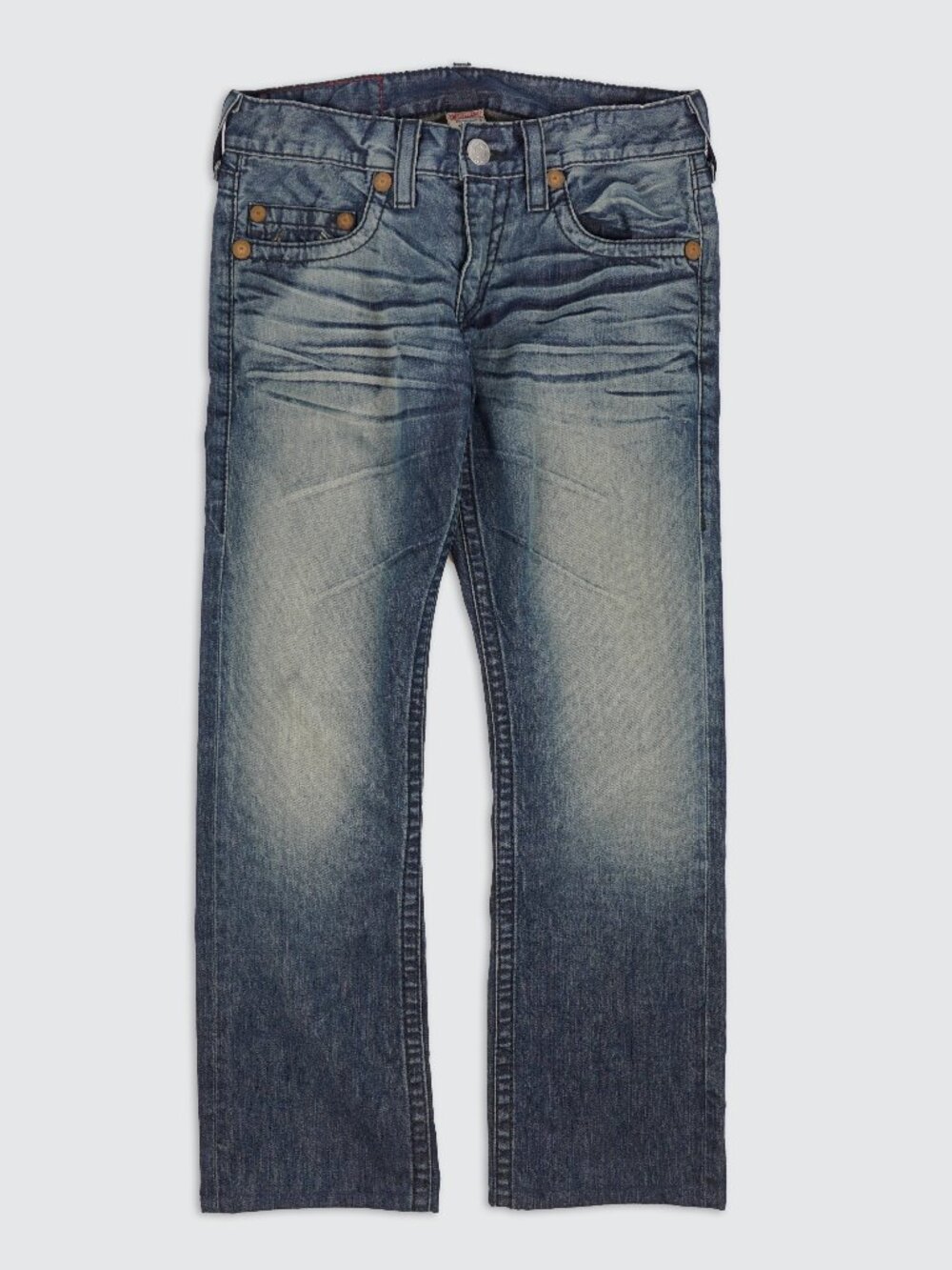 True Religion Rainbow Bobby Made in USA Denim Jeans Size 32